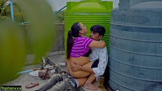 Rooftop Fucking: Begging for a Creampie