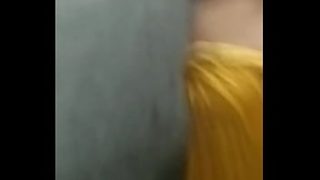 Yellow bikini bhabhi gets wet and wild