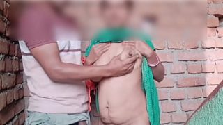 Desi beauty getting wild and wet