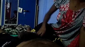 Indian Sister’s Public Handjob with Insect and Anal Piss