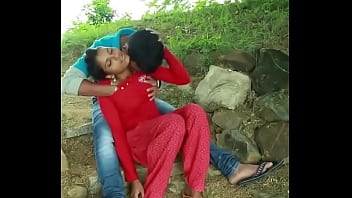 Hot Indian lovers getting wild in the barn