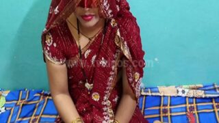 A spicy Indian honeymoon video with a newlywed couple getting intimate