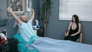 Audrey Bitoni’s Sleepless Nights: A Brazzers Throat-Fucking Spectacle