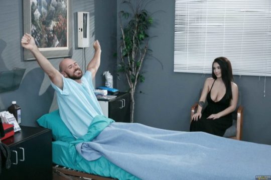 Audrey Bitoni’s Sleepless Nights: A Brazzers Throat-Fucking Spectacle