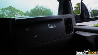 Bang Bus: Xxlayna Marie Gets Soaked and Pounded on a Stormy Ride