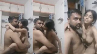 Bare dude drills a soaked little lady’s tight cunt in explicit XXX clip
