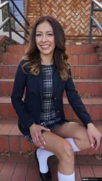 Church Girl Gone Wild: Kara Faux in a Split-Screen Sinful Double Feature