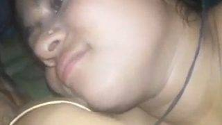 Desi Auntie Deep Throats Cock and Gets Pounded Hard