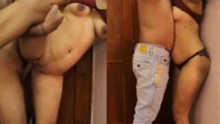 Desi Aunty Gets Her Pussy Filled by the Delivery Man