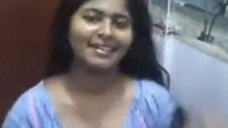 Desi bhabhi gets naughty, stripping off her sexy nighty in the steamy bathroom