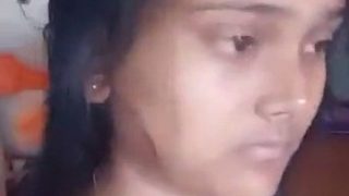 Desi queen shedding her silken saree