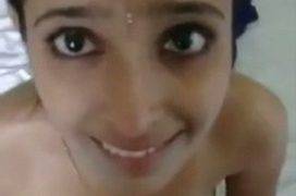 Dripping with Surprise: An Indian Wife’s Mouthful of Cum