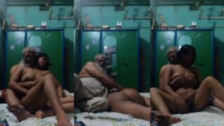 Elderly Muslim Father-in-Law Ravishes His Daughter-in-Law in a Bangladeshi Pornographic Film
