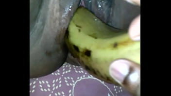 Tamil beauty gets naughty with a banana