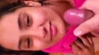Indian babe’s wild moans and messy facial finish