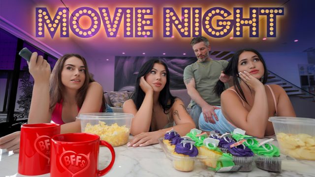 Sizzling Slumber Party: A Steamy Movie Night with My Bestie