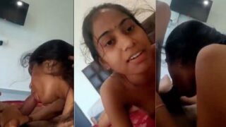 Sultry Odia beauty deepthroats her man in raw desi passion