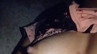 Sultry Sister-in-Law Strips Bare, Face Hidden