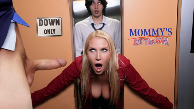 Trapped and Double-Teamed in the Elevator