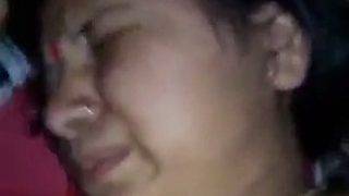 Voluptuous Indian Aunt with Curvy Cushion Figure in XXX Action
