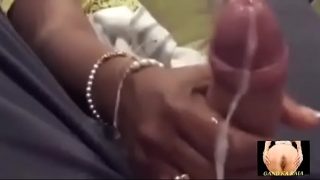 Sensual Strokes from a Desi Mother