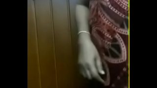 Indian Aunt’s Voluptuous Curves Revealed and Squeezed