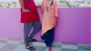Balcony Banging My Brother’s Wife: Rough Doggy Style with Hindi Moans
