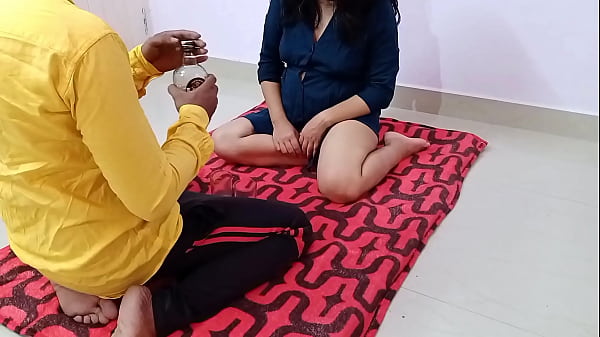 Step-sister gets drunk and dominated all night in raw Indian XXX with clear Hindi audio