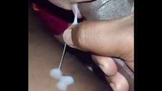 Gulping down hot loads like a good Indian teen slut
