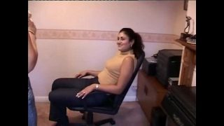 Indian Malvina and British Lisa: Amateur Tongue-Teasing Threesome #3