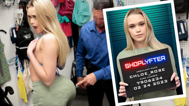 Bikini Model’s Risky Heist: Chloe Rose’s Naughty Shoplyfter Caught on Camera