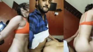 Devar and Bhabhi’s Wild Doggy-Style Fuck Session