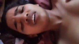 Hardcore pounding of a tight young slut