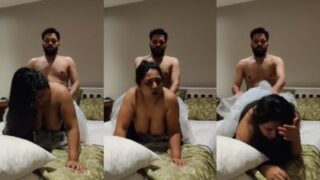 Rough Desi MILF Gets Pounded Hard Doggy Style