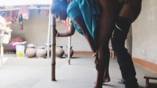 Standing Doggy: Husband Pounds Wife in Raw Home Sex Tape