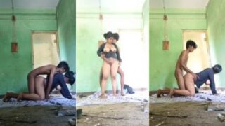 Unmarried Telugu Lovers’ Wild Doggy Style Fuck