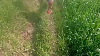 Hot Indian Aunty Gets Wild with Young Stud in Outdoor Fuck Session