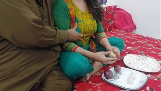 Desi Step-Son Helps His Stepmom in the Kitchen Before Pounding Her Cheating Ass with Clear Hindi Moans