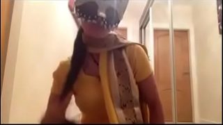 Desi bombshell gets herself off with wild self-pleasure.
