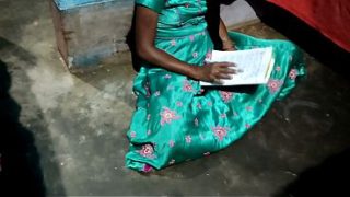 Desi Bhabhi Gets Fucked by Her Teacher While Reading a Book