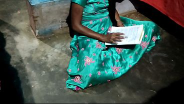 Desi Bhabhi Gets Fucked by Her Teacher While Reading a Book