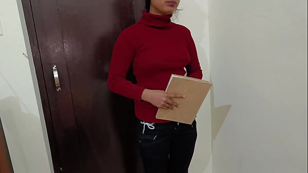 Desi college chick gets pounded hard by her boyfriend in hostel bedroom with clear Hindi moans