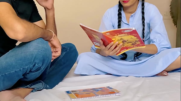 My pussy was so thirsty, I had to take my teacher’s cock.