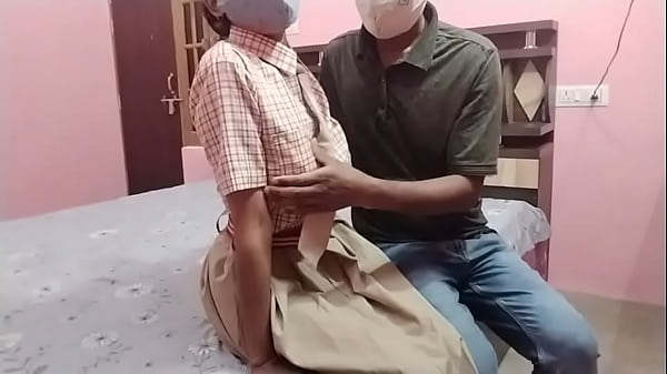 Desi Schoolgirl’s Wild Outdoor Fuck with Hindi Moans