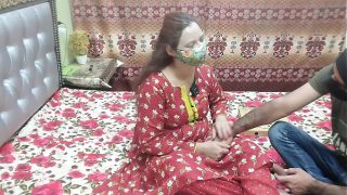 Pizza Delivery Guy Gets Pounded Doggystyle by Curvy Desi Bhabhi with a Big Ass (Hindi Audio)