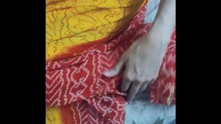 Sultry Sari-Clad Auntie Ravished by Eager Young Stud