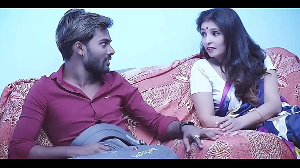Stepson’s Rough Ride with His Indian Stepmom in Bed, Hindi Moans