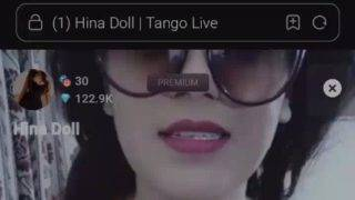 Sexting with a Hina Doll: Live Video Call Blowjob Fantasy