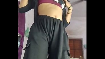 Horny Indian Bhabhi gets her pussy pounded hard in cowgirl by her husband, moaning in Hindi.