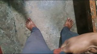 Naughty Desi Babe Gives Her Man a Steamy Blowjob in the Bathroom